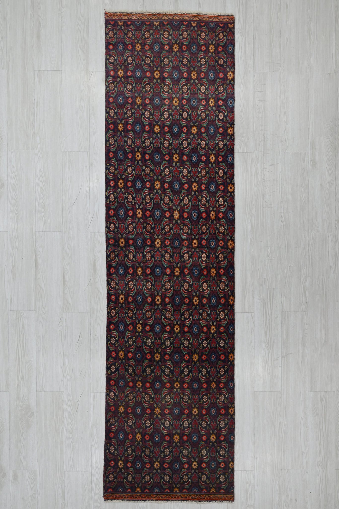 blue Runner rug 2' 4" x 9' 1"