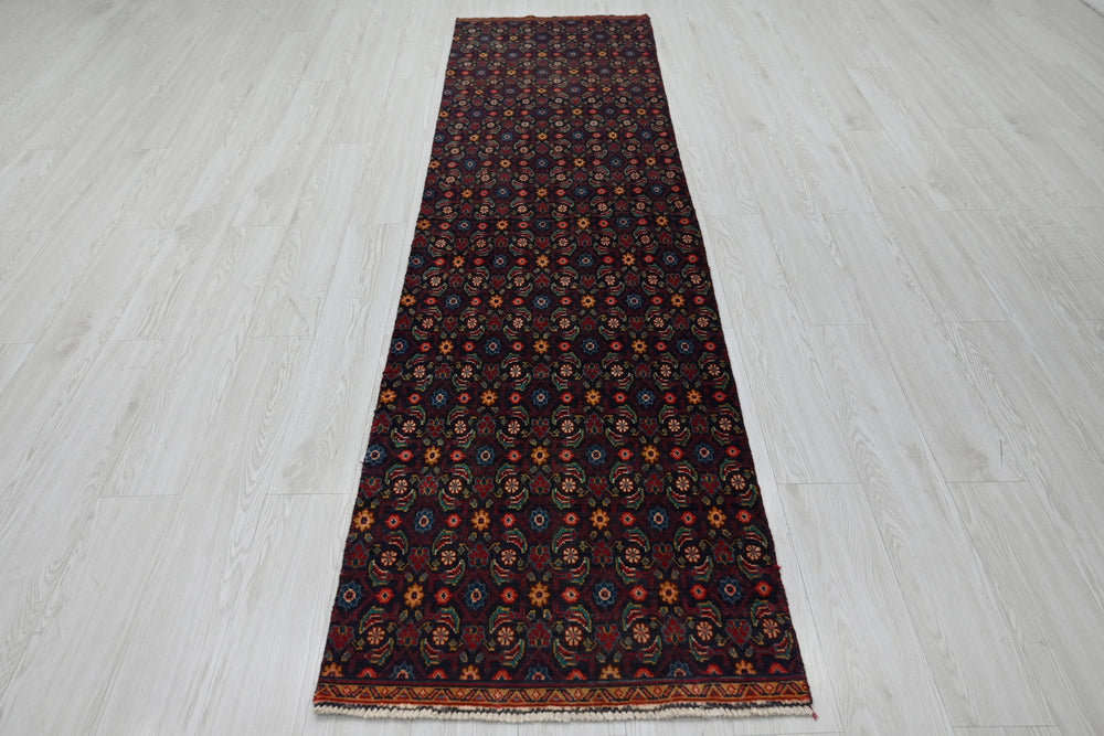 blue Runner rug 2' 4" x 9' 1"