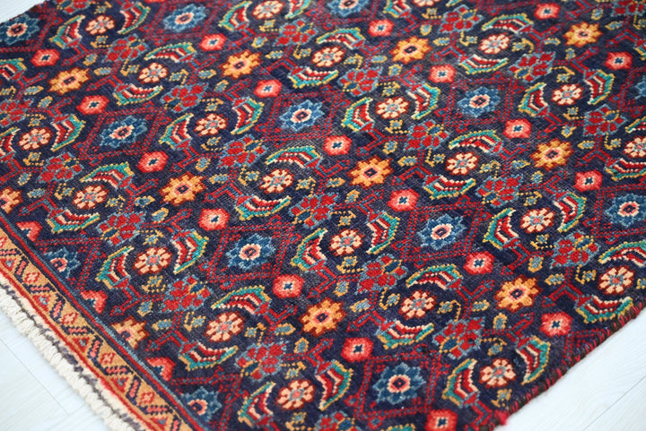 blue Runner rug 2' 4" x 9' 1"
