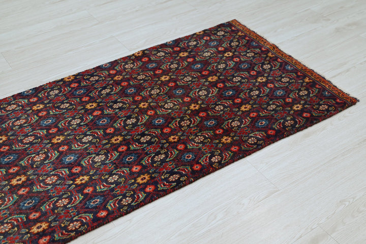 blue Runner rug 2' 4" x 9' 1"