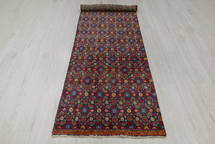 blue Runner rug 2' 4" x 9' 1"