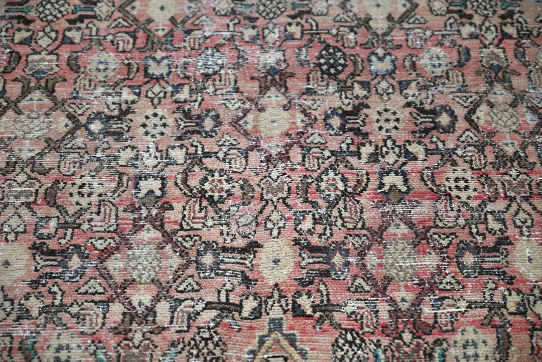 brown Large rug 4' 8" x 10' 4"