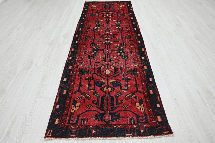 red Runner rug 3' 2" x 9' 5"