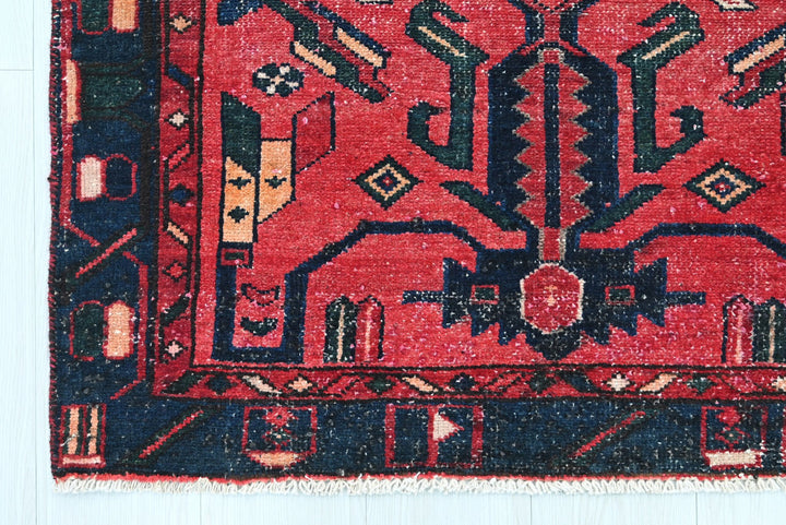 red Runner rug 3' 2" x 9' 5"