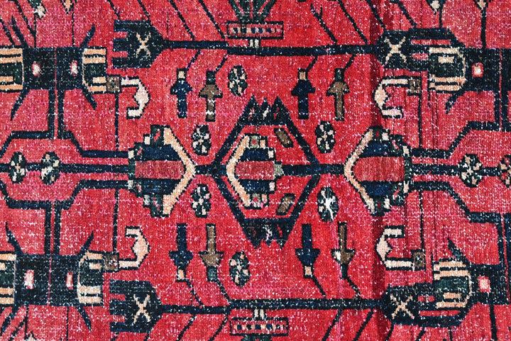 red Runner rug 3' 2" x 9' 5"