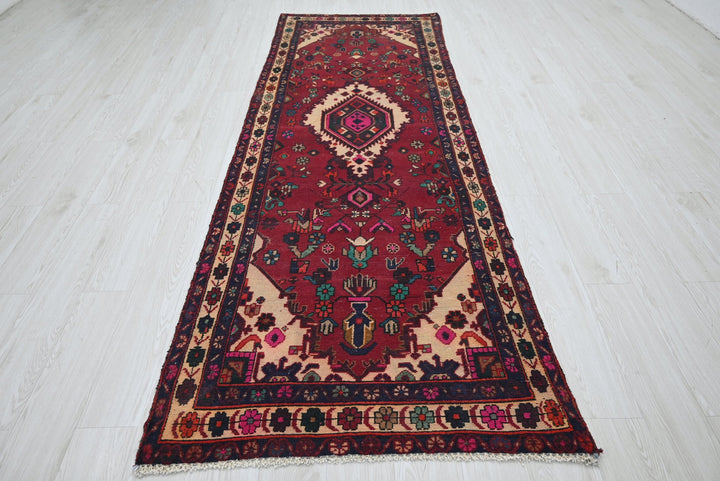 red Runner rug 3' 3" x 9' 8"