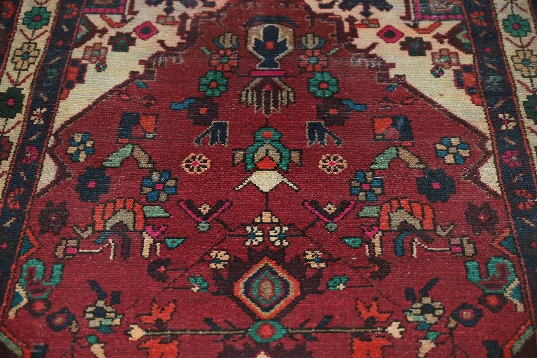 red Runner rug 3' 3" x 9' 8"