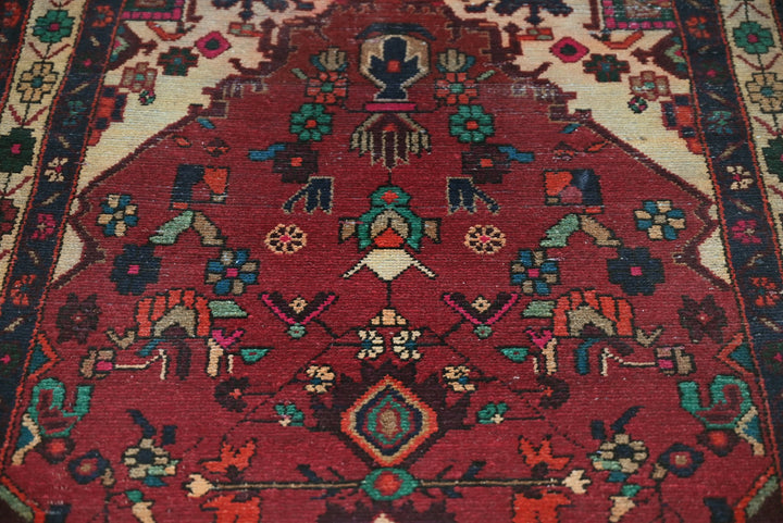red Runner rug 3' 3" x 9' 8"