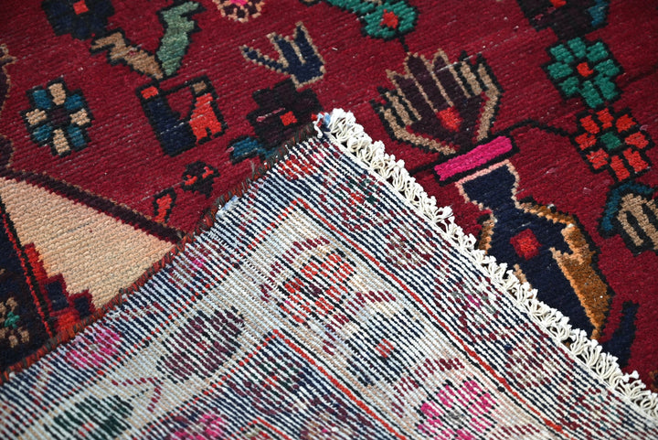 red Runner rug 3' 3" x 9' 8"