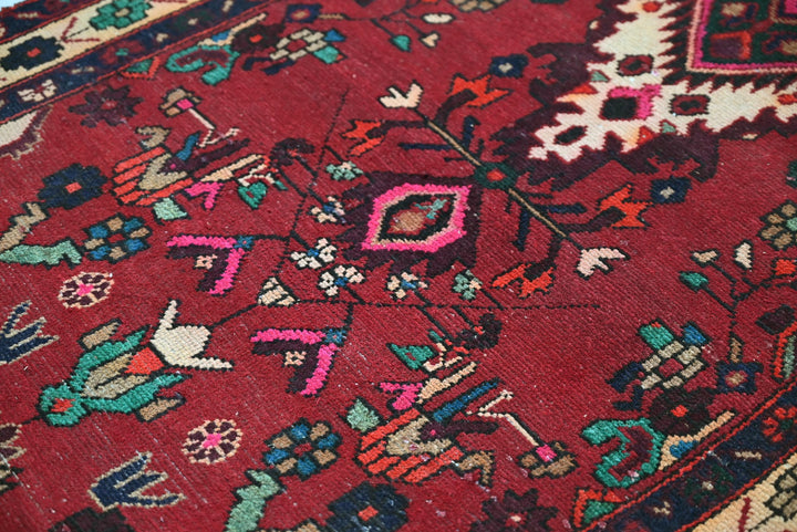 red Runner rug 3' 3" x 9' 8"