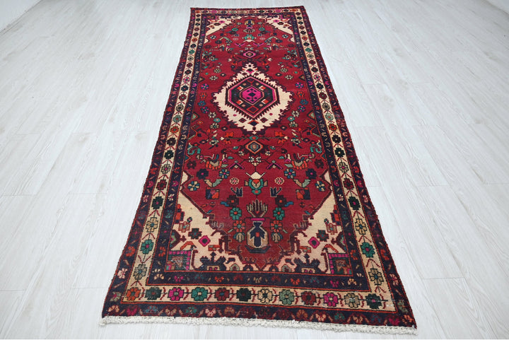 red Runner rug 3' 3" x 9' 8"