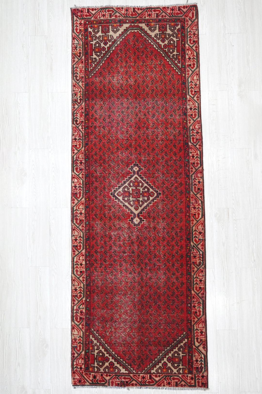 red Runner rug 3' 3" x 9' 8"