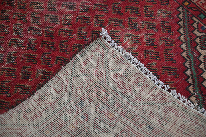 red Runner rug 3' 3" x 9' 8"