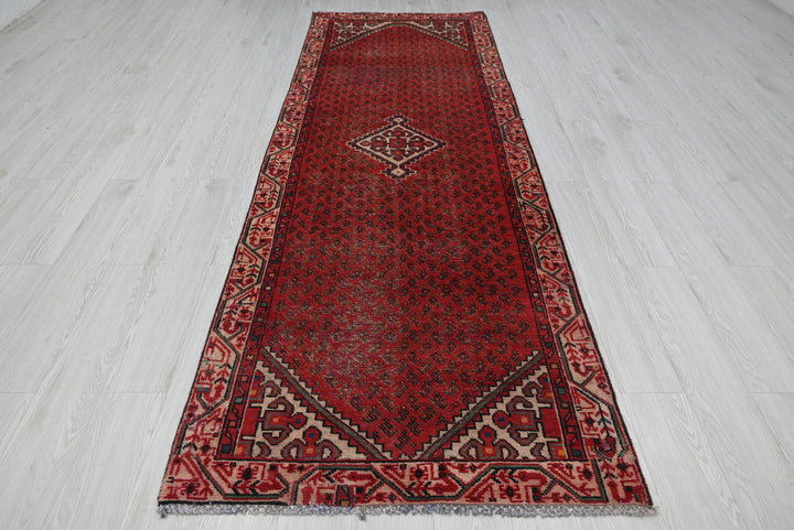 red Runner rug 3' 3" x 9' 8"