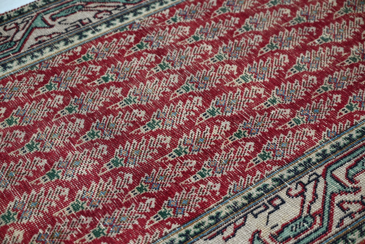 red Runner rug 3' 1" x 9' 6"