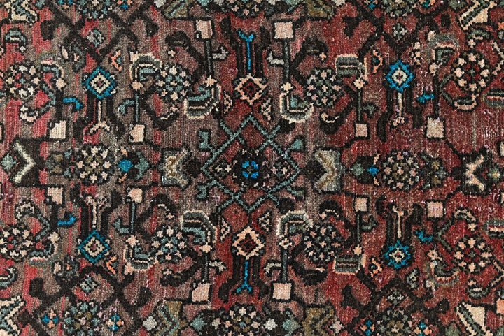 brown Runner rug 3' 4" x 9' 4"