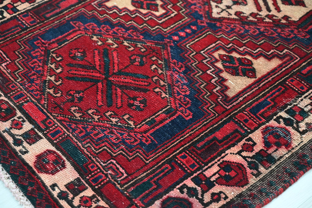 red Runner rug 3' 0" x 10' 3"