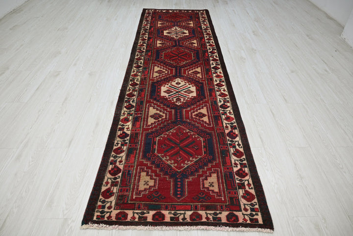 red Runner rug 3' 0" x 10' 3"