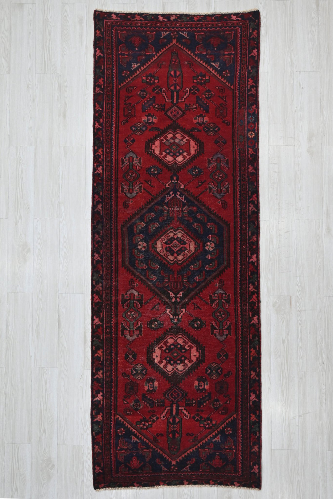 red Runner rug 3' 2" x 9' 5"