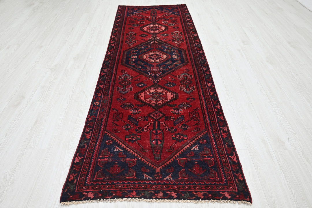red Runner rug 3' 2" x 9' 5"