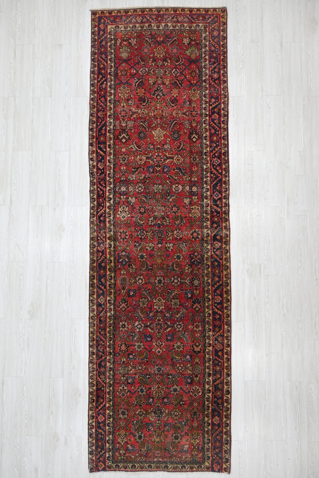 red Runner rug 3' 6" x 12' 4"