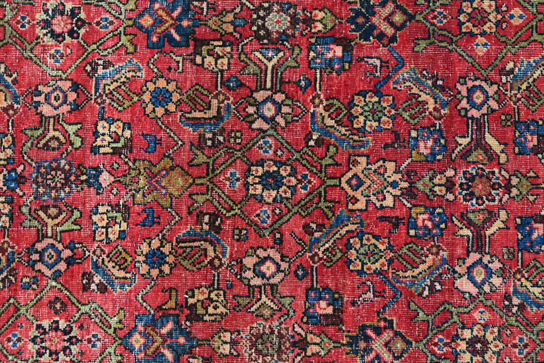 red Runner rug 3' 6" x 12' 4"