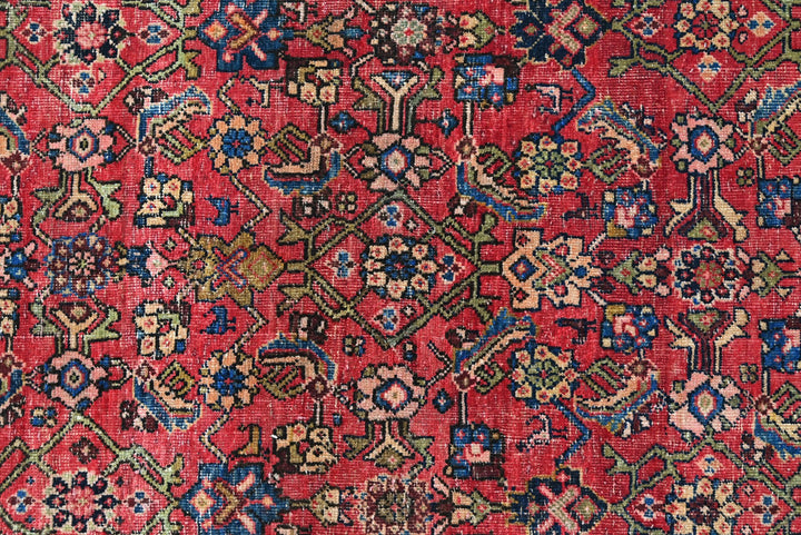 red Runner rug 3' 6" x 12' 4"