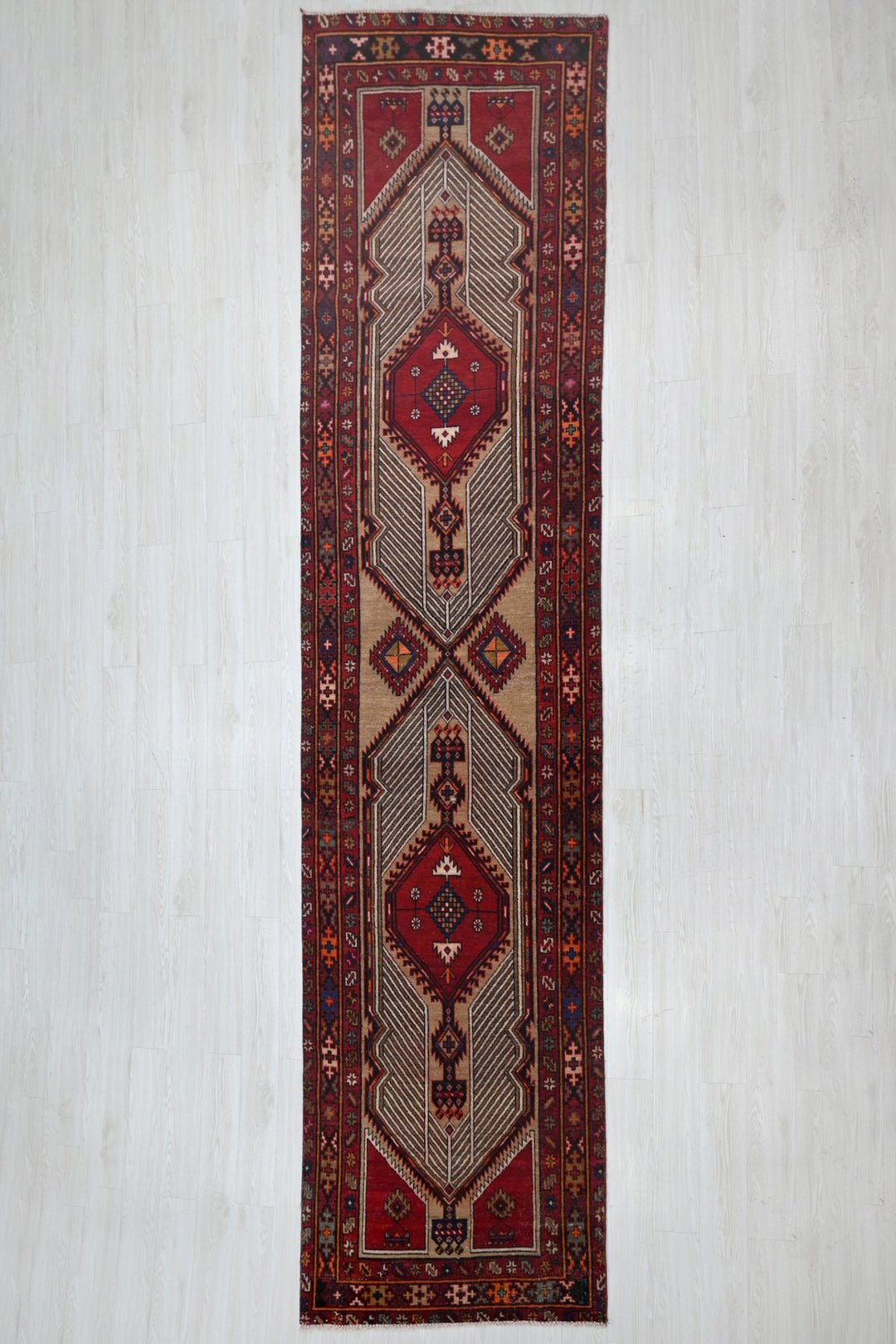 red Runner rug 3' 7" x 14' 8"