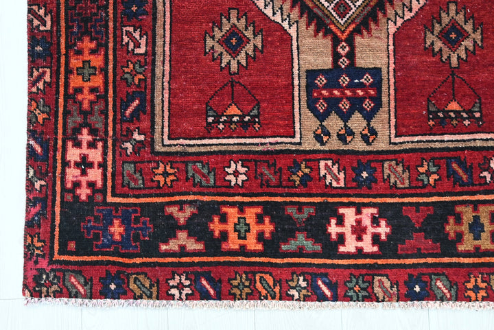 red Runner rug 3' 7" x 14' 8"