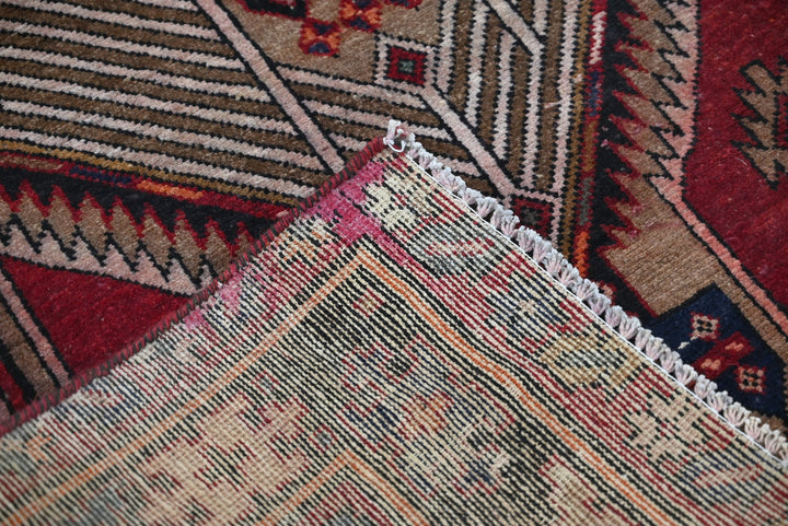 red Runner rug 3' 7" x 14' 8"