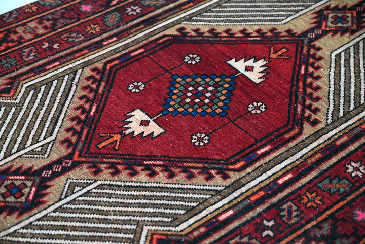 red Runner rug 3' 7" x 14' 8"
