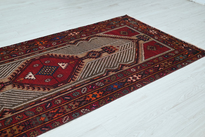 red Runner rug 3' 7" x 14' 8"