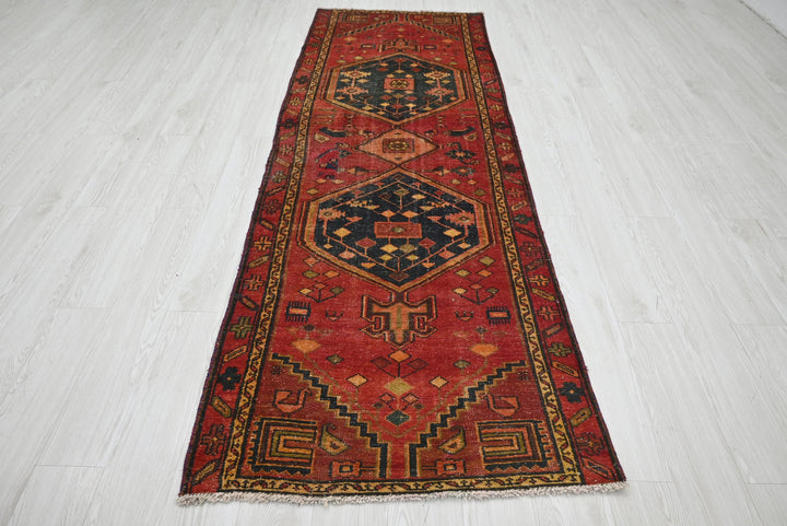 red Runner rug 3' 1" x 9' 0"