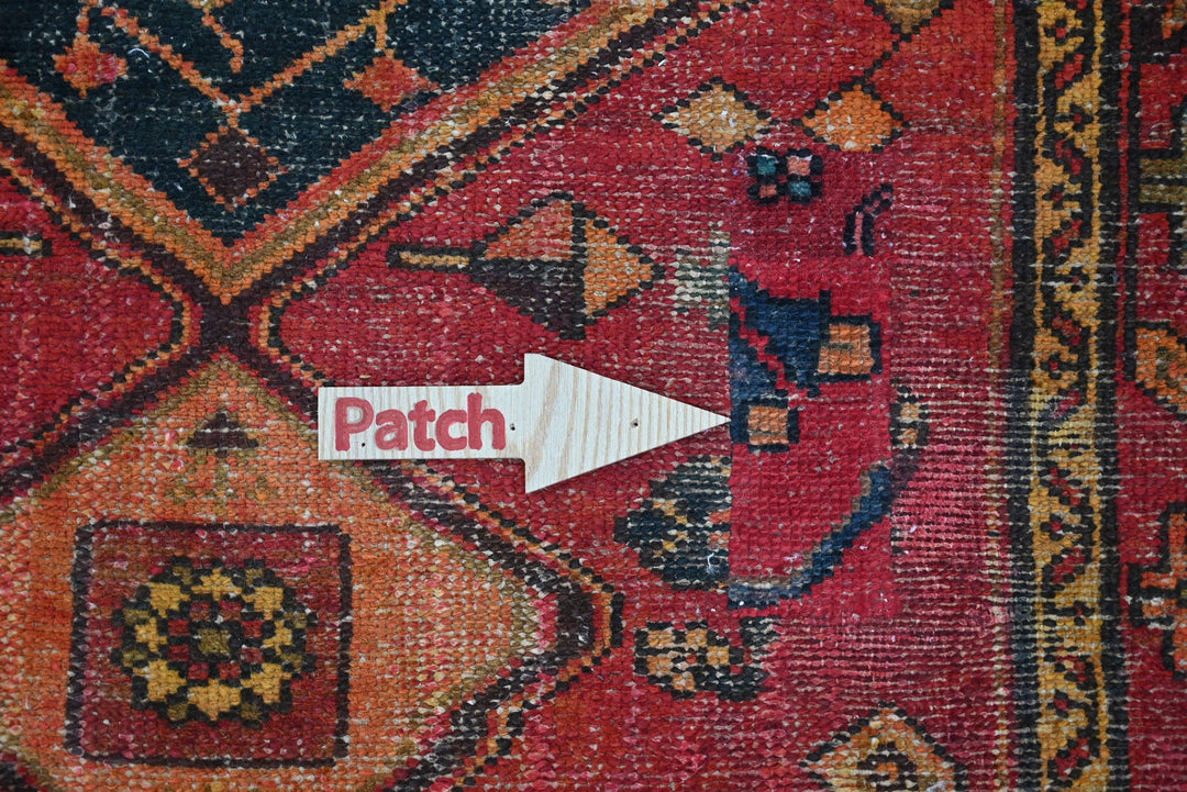 red Runner rug 3' 1" x 9' 0"