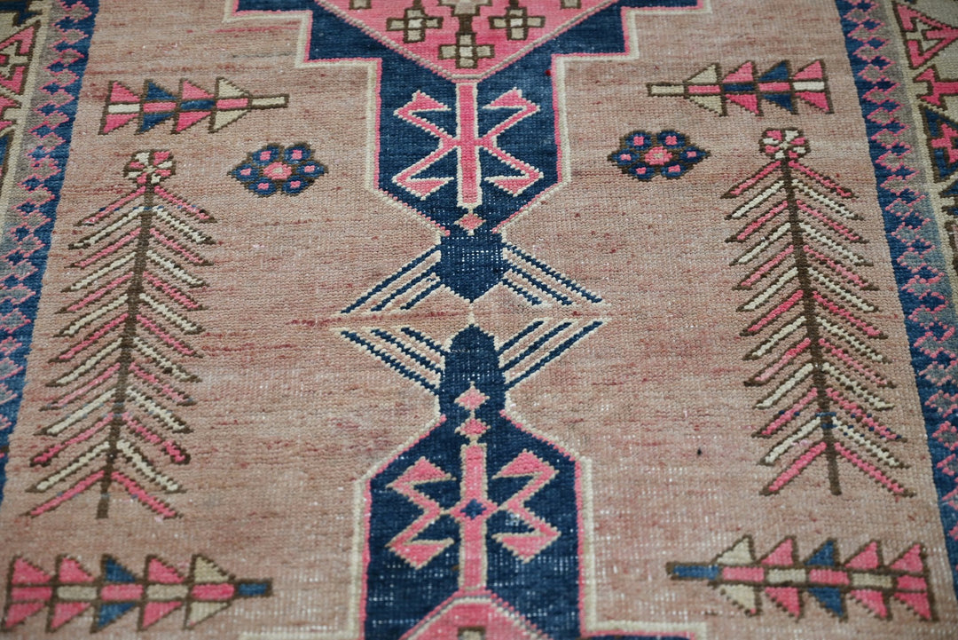 brown Runner rug 3' 3" x 9' 10"
