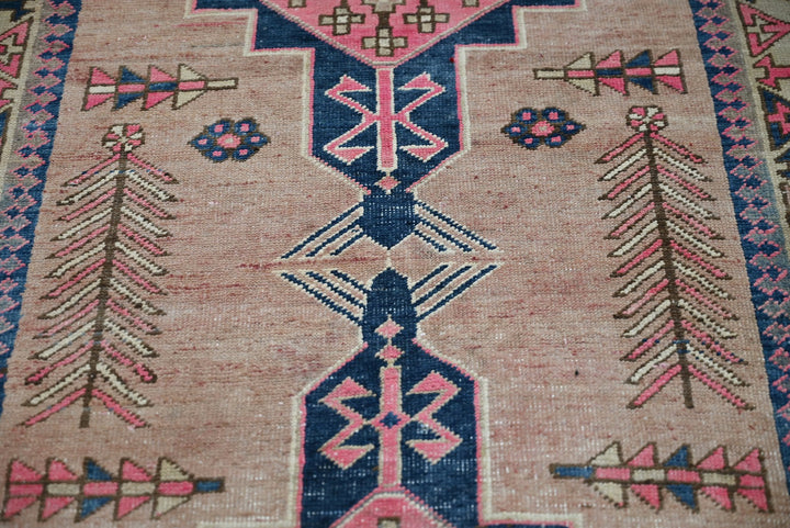 brown Runner rug 3' 3" x 9' 10"