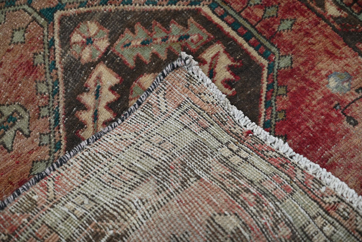 brown Runner rug 2' 7" x 9' 8"