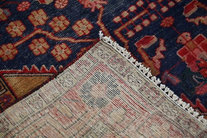 blue Medium rug 4' 3" x 6' 9"