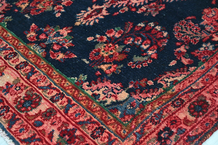 blue Accent rug 3' 7" x 5' 9"