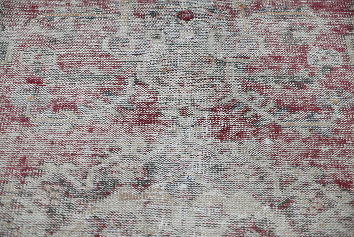 red Medium rug 3' 8" x 6' 7"