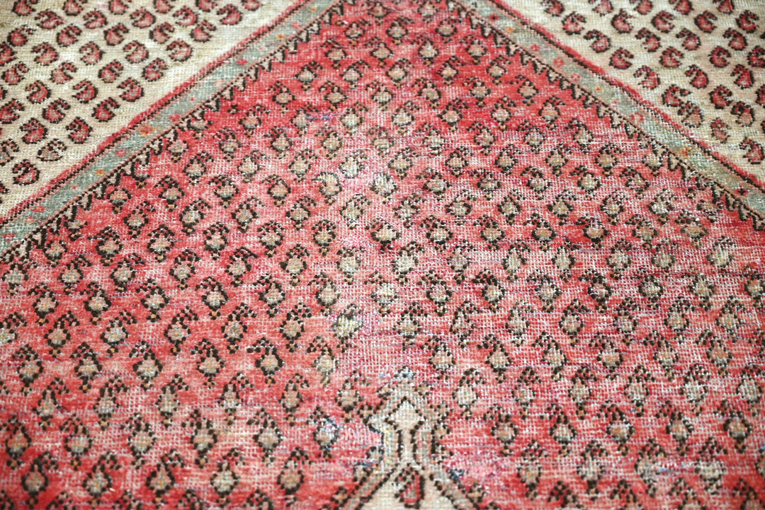 red Accent rug 3' 8" x 5' 8"