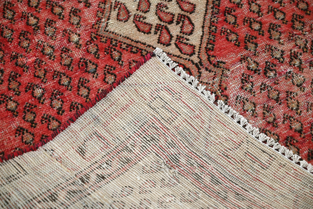 red Accent rug 3' 8" x 5' 8"