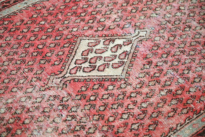 red Accent rug 3' 8" x 5' 8"