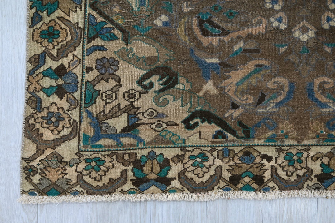 brown Medium rug 4' 11" x 9' 2"