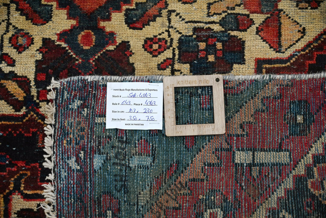 black Medium rug 3' 6" x 7' 7"