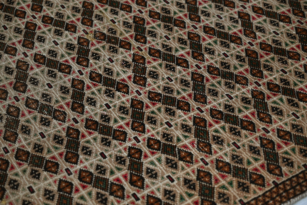 brown Accent rug 3' 5" x 5' 6"