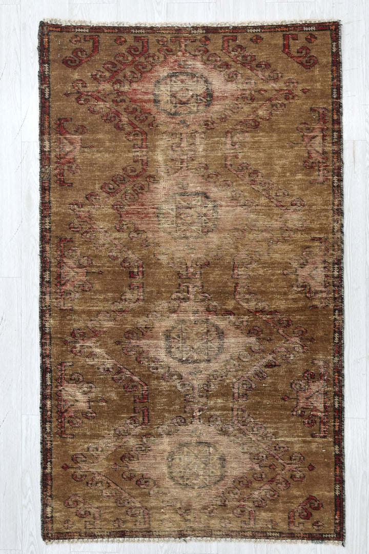 brown Accent rug 3' 1" x 5' 6"