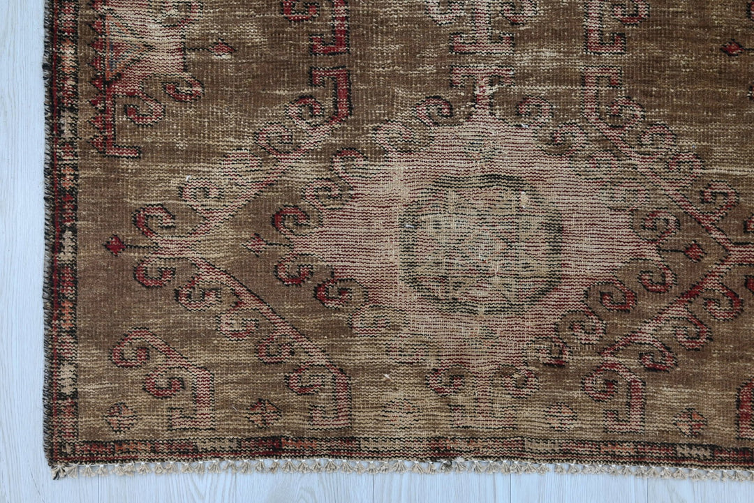 brown Accent rug 3' 1" x 5' 6"