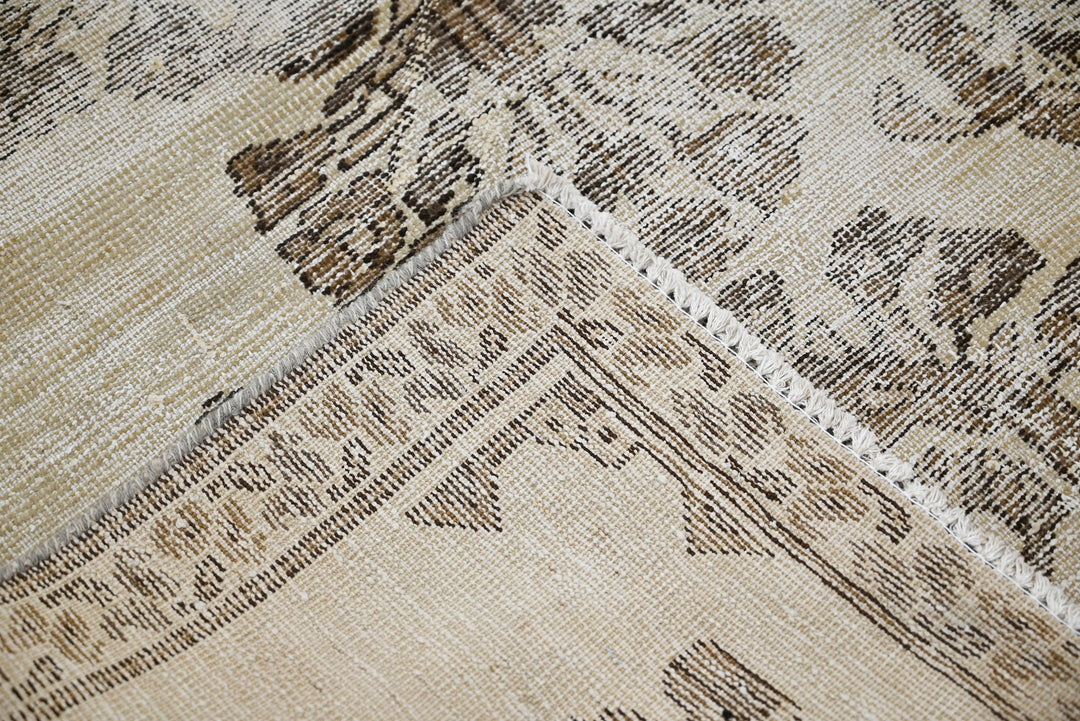 brown Accent rug 4' 0" x 5' 11"