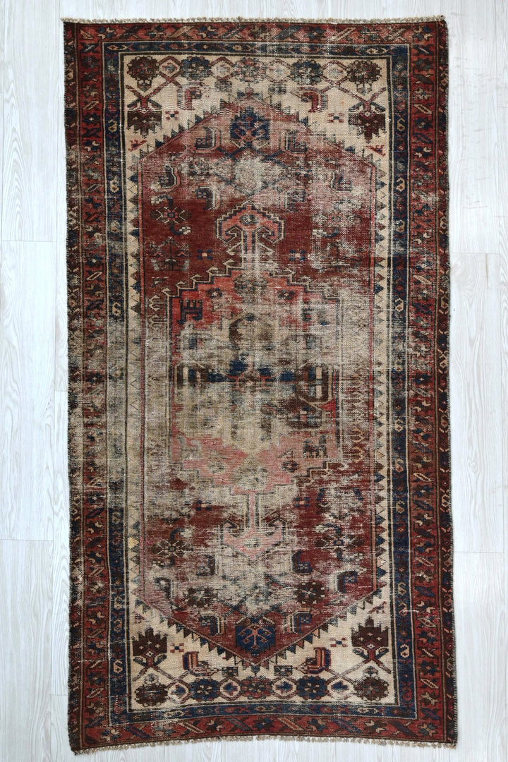brown Medium rug 3' 8" x 7' 2"